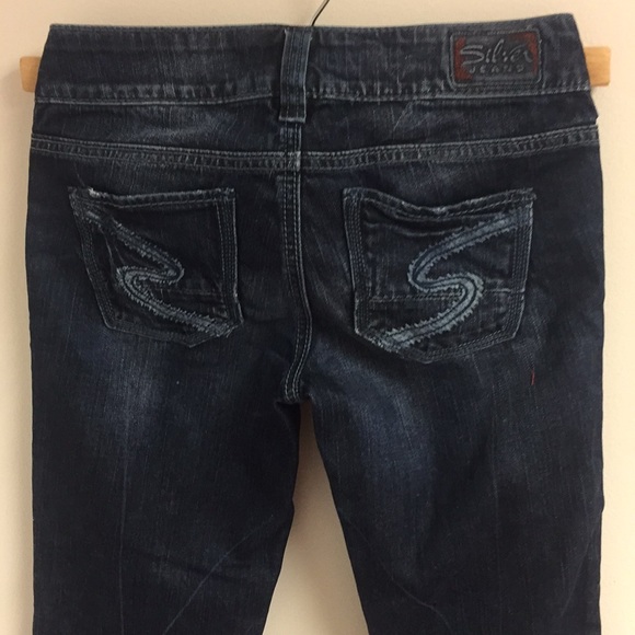 Sliver Jeans Dark Wash size 25 - Picture 2 of 4
